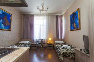 Апарт-отель LeoHotels На Рижском Санкт-Петербург Апартаменты с 2 отдельными кроватями-15