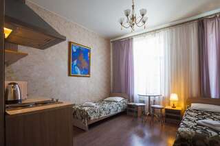 Апарт-отель LeoHotels На Рижском Санкт-Петербург Апартаменты с 2 отдельными кроватями-16